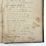 Mary Ann Perham's Beautiful 1826+ Friendship Album, Chelmsford, MA