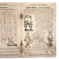 Late 19th C. G.W. Flavell & Bro. Philadelphia Catalogue of Braces, Pessaries, Elastic Stockings and Much More