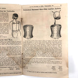 Late 19th C. G.W. Flavell & Bro. Philadelphia Catalogue of Braces, Pessaries, Elastic Stockings and Much More