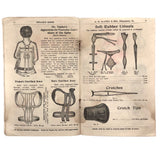 Late 19th C. G.W. Flavell & Bro. Philadelphia Catalogue of Braces, Pessaries, Elastic Stockings and Much More