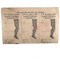 Late 19th C. G.W. Flavell & Bro. Philadelphia Catalogue of Braces, Pessaries, Elastic Stockings and Much More