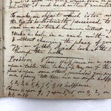 ON HOLD 1810-1849 British Chemist/Medic's Notebook Full of Far Ranging Recipes