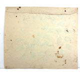 Roses and Buds on Thorny Stems, Lush 1840s Watercolor Theorem