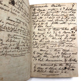 ON HOLD 1810-1849 British Chemist/Medic's Notebook Full of Far Ranging Recipes