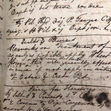 ON HOLD 1810-1849 British Chemist/Medic's Notebook Full of Far Ranging Recipes