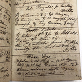 ON HOLD 1810-1849 British Chemist/Medic's Notebook Full of Far Ranging Recipes