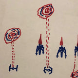 Rocket Launch, Kid's Marker Drawing