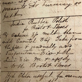 ON HOLD 1810-1849 British Chemist/Medic's Notebook Full of Far Ranging Recipes