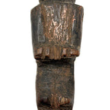 Very Old, Very Primitive Hand-card Figure with Marvelous Face