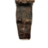 Very Old, Very Primitive Hand-card Figure with Marvelous Face