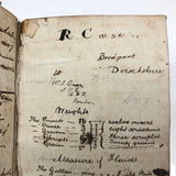 ON HOLD 1810-1849 British Chemist/Medic's Notebook Full of Far Ranging Recipes