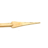 Antique Carved Bone Arrow Page Turner / Book Mark