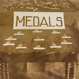 Camp Eagle Point (Rumney NH) Metal Work Medals, Punny and Charming Old Mounted Photo