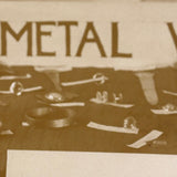 Camp Eagle Point (Rumney NH) Metal Work Medals, Punny and Charming Old Mounted Photo