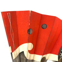 Striking 1960 Japan-US Centennial Japan Tourist Assoc. Double-sided Fan