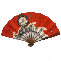 Striking 1960 Japan-US Centennial Japan Tourist Assoc. Double-sided Fan