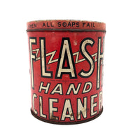 1930s/40s Vintage FLASH Hand Cleaner Tin
