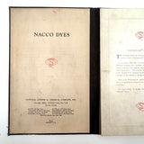 National Aniline & Chemical Co. Nacco Dyes Color Samples on Thread, 90 Colors