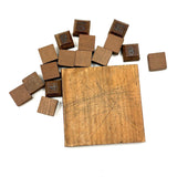 Antique Wooden Game of Fifteen in Jointed Tray