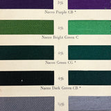 National Aniline & Chemical Co. Nacco Dyes Color Samples on Thread, 90 Colors