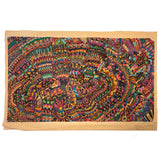 Rita's Awesome early 1970s Psychedelic Marker and Gold Pen Drawing