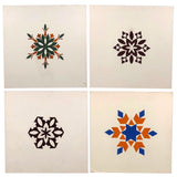 Antique Kindergarten Double Sided Paper Cuts, SET SIX, Sold Individually