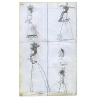 Carlotta M. Huse, Untitled (105-106), Double-sided Drawing