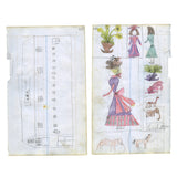 Carlotta M. Huse, Untitled (127-128), Double-sided Drawing