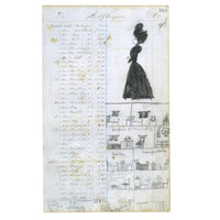 Carlotta M. Huse, Untitled (185-186), Double-Sided Drawing