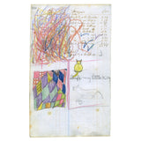 Carlotta M. Huse, Untitled (225-226), Double-sided Drawing