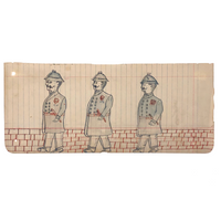 Wayne B. Blouch, Untitled (Policemen)