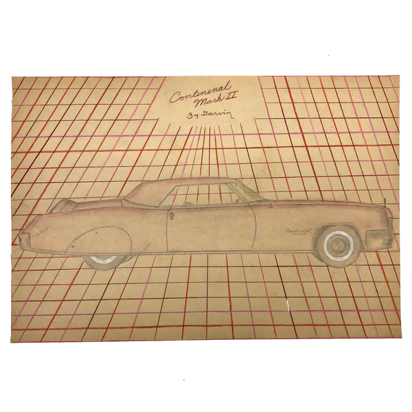 SOLD Continental Mark II by Garvin, from J.T. Garvin's "Wildfire" Portfolio, 1969-70