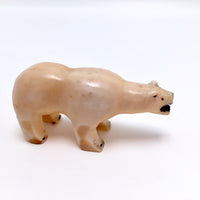 Inuit Hand-carved Polar Bear Figurine