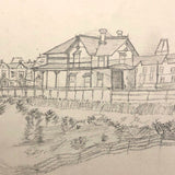 Elton.S. Durkee 1884 Sketchbook Featuring Oregon Estates