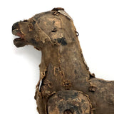 Fantastic Antique Wood and Cloth Punch and Judy Horse Marionette