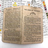 Beautiful and Rare 1920 "Game of Rainbow" Card Game, Complete Deck of 56 with Key