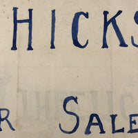 C. 1912 Chicks for Sale / W. F. Fancher Athletics Illustration