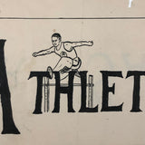 C. 1912 Chicks for Sale / W. F. Fancher Athletics Illustration