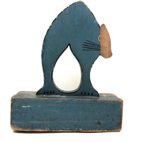 Large, Lead Weighted Old Carnival Knock Down Cat