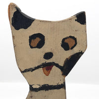Crazy Dog Folk Art Doorstop