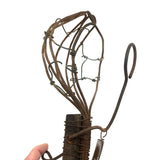Fantastic Old Handmade Apple Picking Tool with Gripping Lever