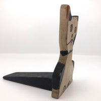 Crazy Dog Folk Art Doorstop