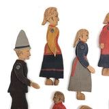 Antique Crandall's District School Set (Without Bases, But Fabulous)