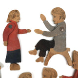 Antique Crandall's District School Set (Without Bases, But Fabulous)