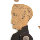 Antique Crandall's District School Set (Without Bases, But Fabulous)