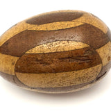 Well Worn Antique Treen Stickware Darning Egg