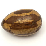 Well Worn Antique Treen Stickware Darning Egg