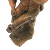 Curious Clay Thinking Man