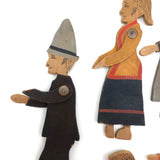 Antique Crandall's District School Set (Without Bases, But Fabulous)