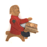 Antique Crandall's District School Set (Without Bases, But Fabulous)